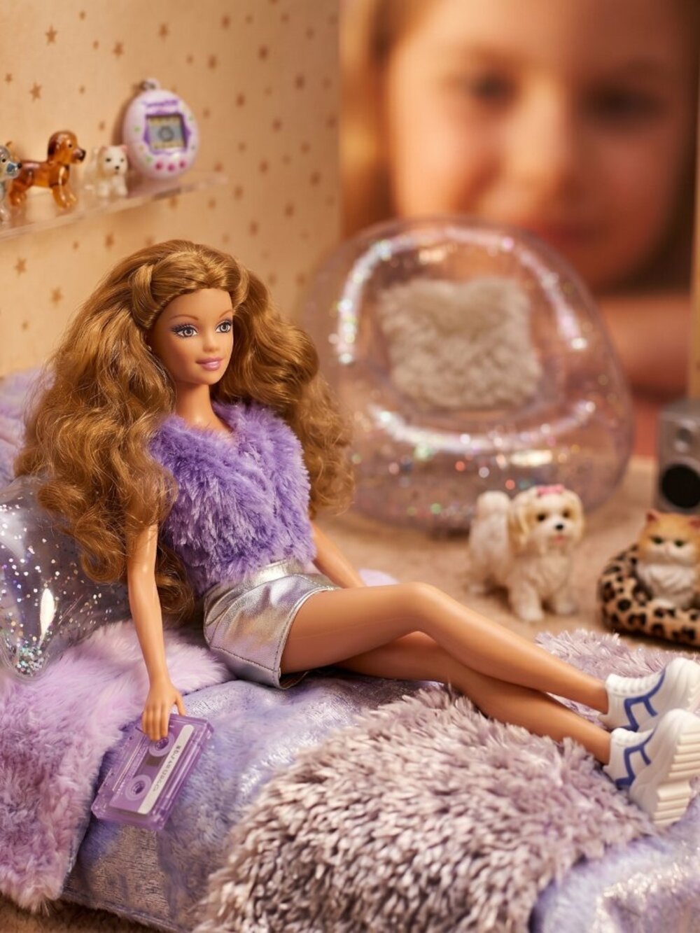 Chic Boutique 12 inch Fashion Doll Brunette Plastic Archival Y2K Rare Clone Nude